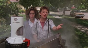 Honda Accord in Back to the Future (1985)