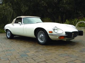 Jaguar E-Type Series 3 V-12 Roadster, 1974