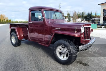 WILLYS JEEP CUSTOM PICKUP, 1952