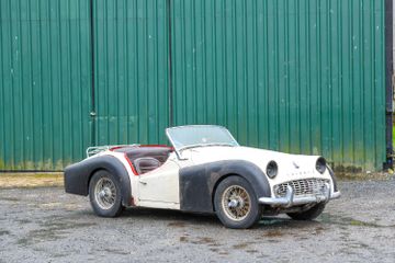 Triumph TR3A Roadster with Hardtop, 1961