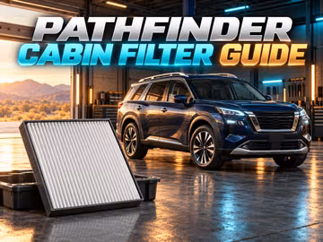 Nissan Pathfinder cabin air filter: when to replace it and how to choose