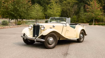 Родстер MG TD, 1952 год