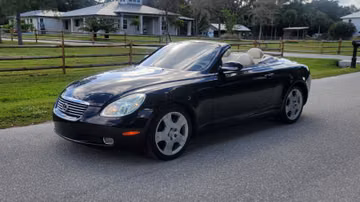 Lexus SC430 Convertible, 2002