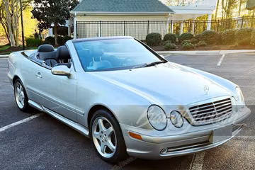 MERCEDES-BENZ CLK430 CABRIOLET, 2002