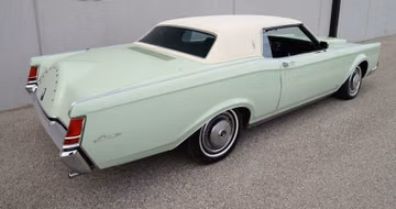 LINCOLN CONTINENTAL MARK III 2 DOOR HARDTOP, 1971