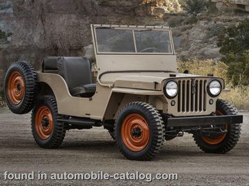 Willys CJ-2A Universal Jeep specs