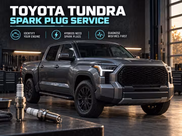 When to replace spark plugs in a Toyota Tundra