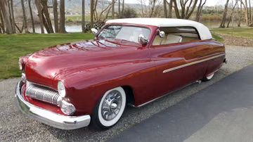 Mercury Custom Convertible, 1950