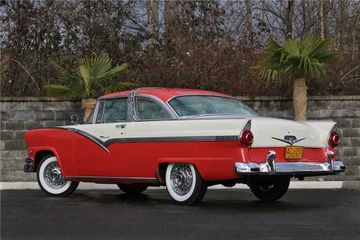 FORD FAIRLANE CROWN VICTORIA 2 DOOR COUPE, 1956