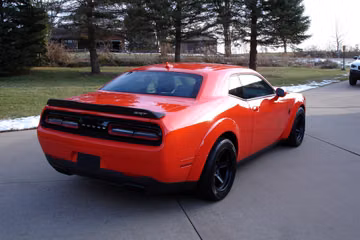 DODGE CHALLENGER SRT DEMON, 2018
