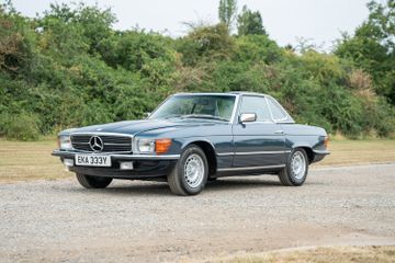 Mercedes-Benz 380 SL Convertible, 1982