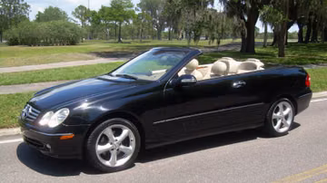 Mercedes-Benz CLK320 Convertible, 2004