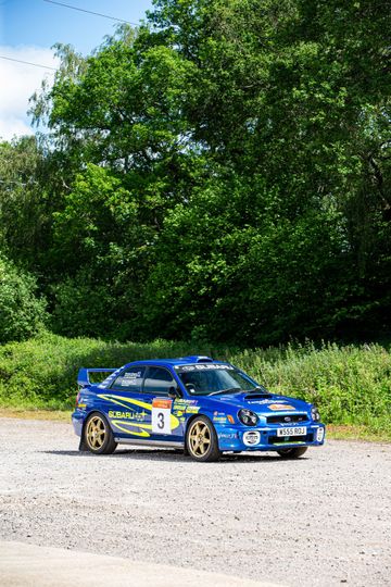 Subaru Impreza WRX STi Group A Rally Car, 2002