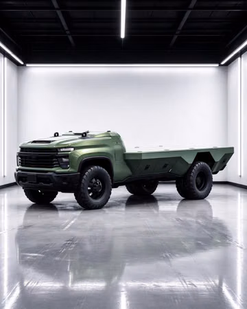 GM’s Military Silverado Has No Cab