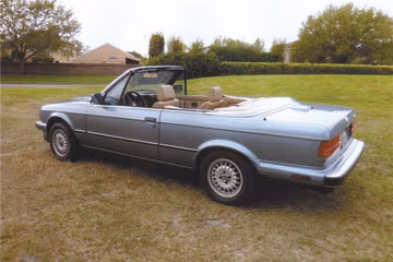 BMW 325I CONVERTIBLE, 1989