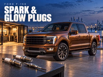When should you replace the spark plugs in a Ford F-150?