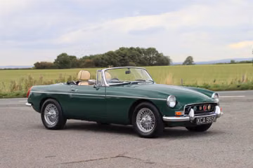 MG B Roadster Mk II, 1972