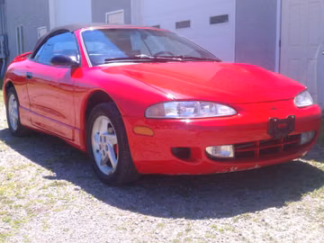 Mitsubishi Eclipse Convertible, 1996
