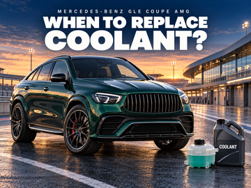 When to replace coolant in the Mercedes-Benz GLE Coupe AMG