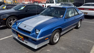 Dodge Shelby Charger, 1986