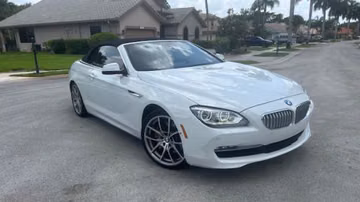 BMW 650i Convertible, 2012