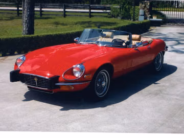 Jaguar E-Type Series 3 V-12 Roadster, 1974