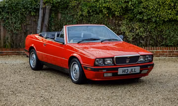 Maserati Bi-Turbo Spyder SE by Zagato, 1991