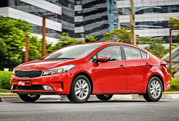 Kia Cerato 1.6 sedan (Mk III facelift) specs
