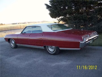 PONTIAC BONNEVILLE, ЧЕТЫРЁХДВЕРНЫЙ ХАРДТОП, 1969 ГОДА
