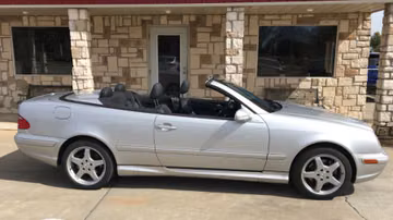 Mercedes-Benz CLK430 Convertible, 2003