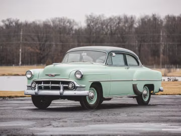 Chevrolet 210 Deluxe, двухдверный седан, 1953 года
