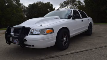 Ford Crown Victoria Custom Police Interceptor, 2008