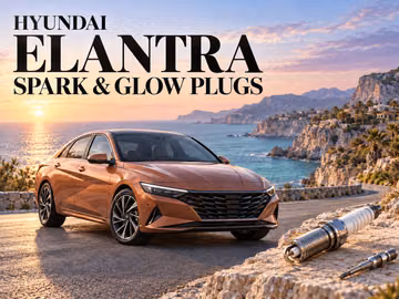When to replace spark plugs and glow plugs in the Hyundai Elantra