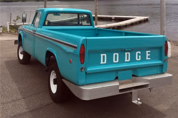 DODGE W200 POWER WAGON PICKUP, 1968