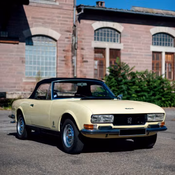 Peugeot 504 Cabriolet V6, 1975