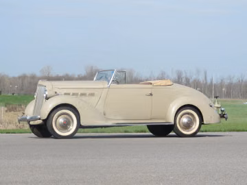 Packard Six Convertible Coupe, 1937