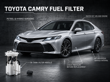 Toyota Camry Fuel Filter Replacement and Diagnostics