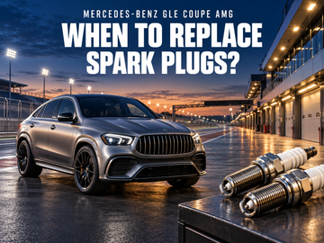 When to replace spark plugs in a
 Mercedes-Benz GLE Coupé AMG