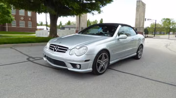Mercedes-Benz CLK63 Convertible, 2007