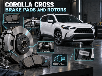 When Should Toyota Corolla Cross Brake Pads and Rotors Be Replaced?