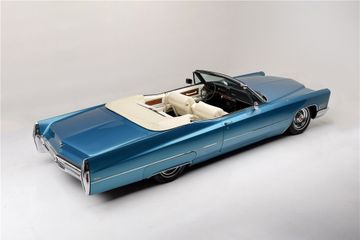 CADILLAC DE VILLE CUSTOM CONVERTIBLE, 1968