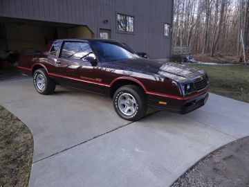 Chevrolet Monte Carlo SS, 1986