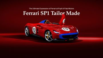 Ferrari SP1 Tailor Made – The Ultimate Expression of Ferrari at Pupil of Fate Motors