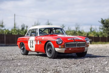 MG B Alloy Roadster Ex-Works BRX 854B, 1964