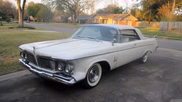 Chrysler Imperial Crown Convertible, 1962