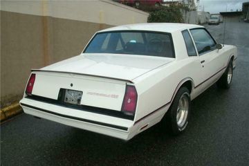 CHEVROLET MONTE CARLO SS 2 DOOR HARDTOP, 1985