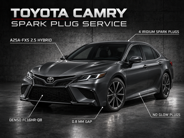 When to Replace Toyota Camry Spark Plugs