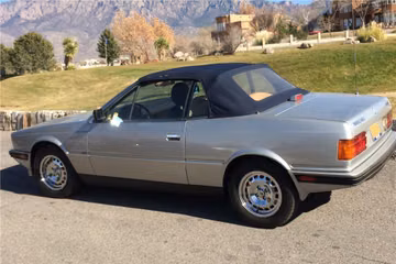 Maserati Spyder Bi-turbo Convertible, 1986
