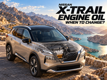 How often to change engine oil in a Nissan X-Trail