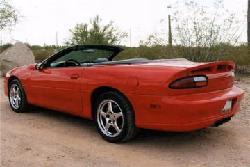 CHEVROLET CAMARO SS 35TH ANNIVERSARY CONVERTIBLE, 2002
